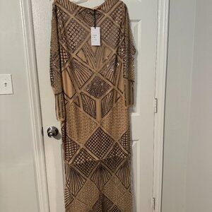 Unique Vintage Sequin Dress NWT